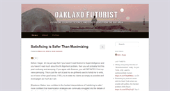 Desktop Screenshot of oaklandfuturist.com